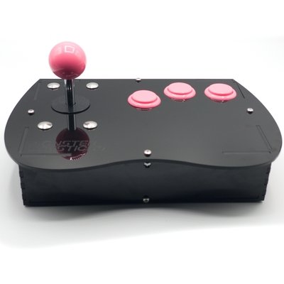 Deluxe Mega Drive Genesis Retro Joystick Kit Cyber Pink