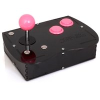 Deluxe Mini Monster Retro Gaming Joystick Kit - Cyber Pink
