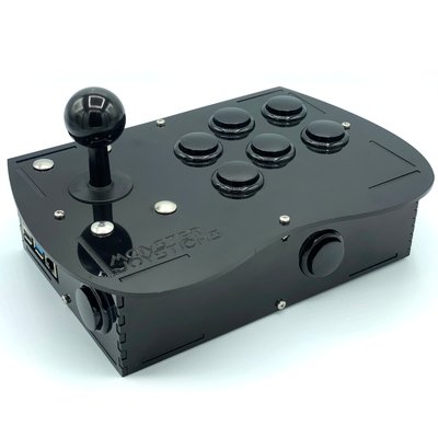BASIC Arcade Controller Kit for Raspberry Pi - Stealth Black