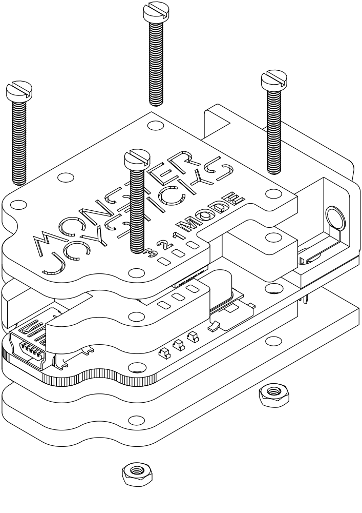 9-Pin Joystick to USB Adapter V2 Assembly Guide