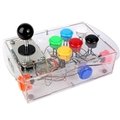 Clear Deluxe Arcade Controller Kit for Raspberry Pi - Classic