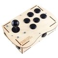Plywood Deluxe Arcade Controller Kit for Raspberry Pi - Stealth Black