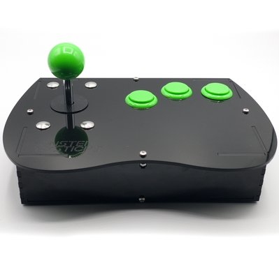 Deluxe Mega Drive/Genesis Retro Joystick Kit - Jelly Green