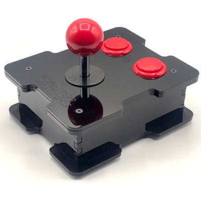 Micro Deluxe 8/16bit Retro Joystick - Cherry Red