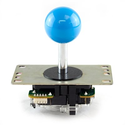 Sanwa JLF-TP-8YT Ball Top Arcade Joystick - Blue